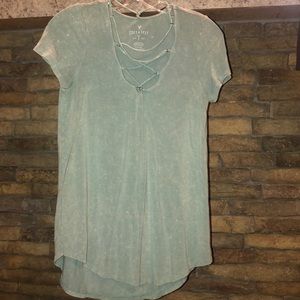American Eagle Soft & Sexy blue short sleeve tee